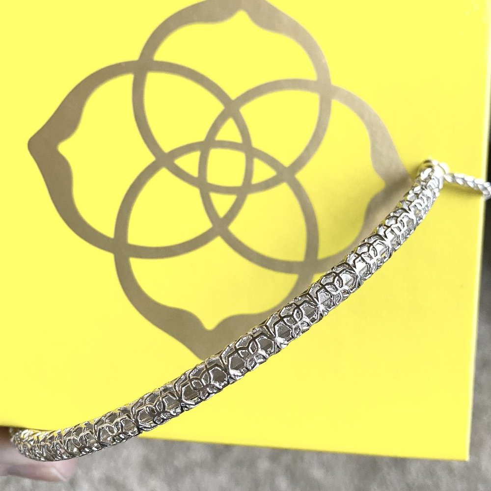 Kendra Scott Goldie Silver Choker Necklace